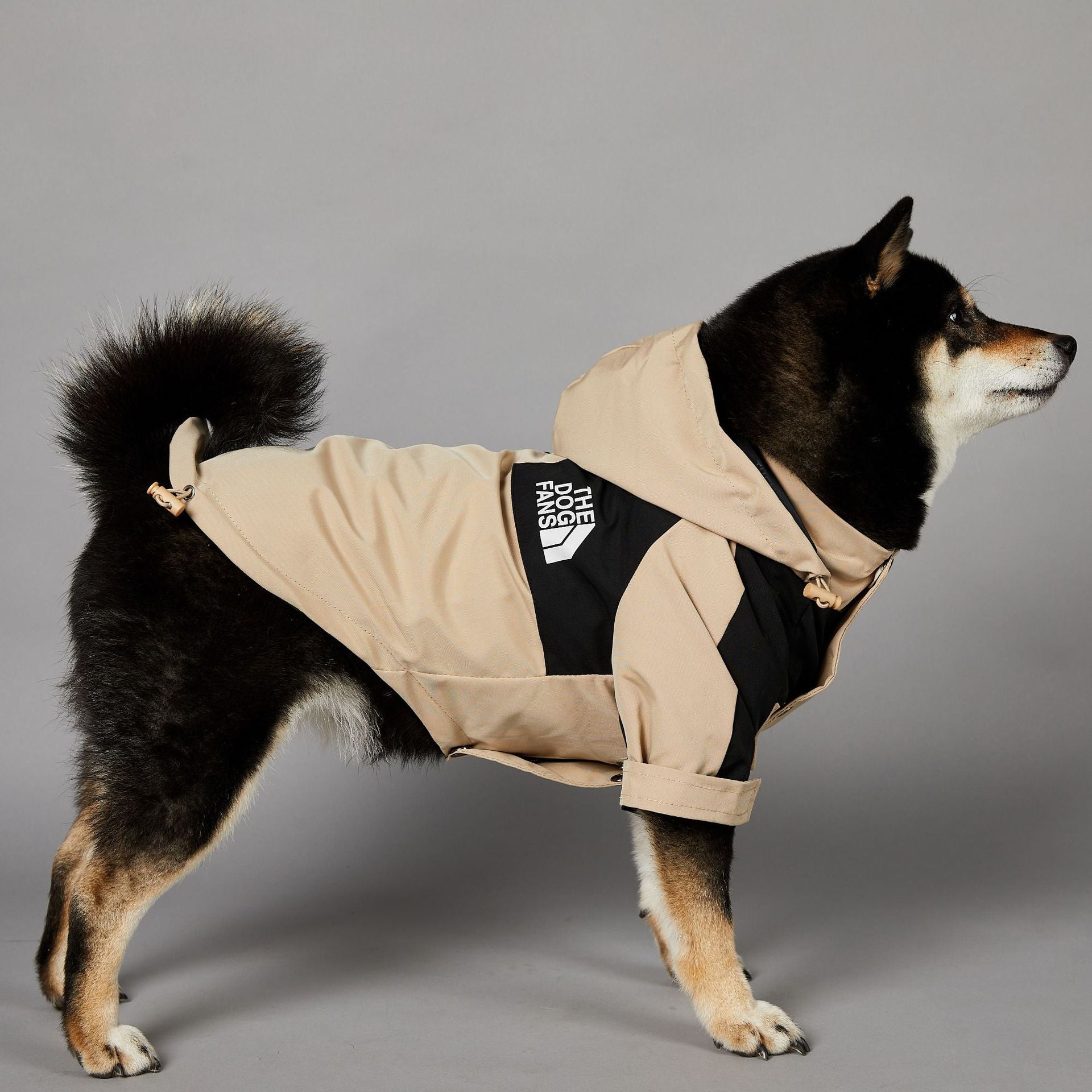 The Ultimate Khaki Dog Pet Shell Jacket: Comfort and Style for Your Furry Friend